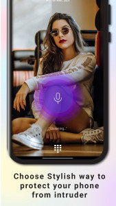 اسکرین شات 4 برنامه Voice Lock Screen
