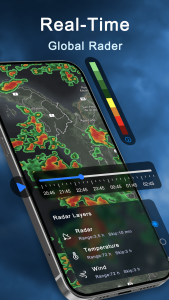 اسکرین شات 3 برنامه Weather Live - Radar & Alerts