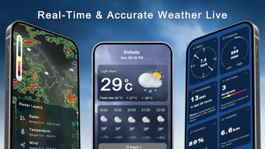 اسکرین شات 8 برنامه Weather Live - Radar & Alerts