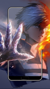 اسکرین شات 2 برنامه Anime Wallpaper Master