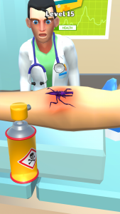 اسکرین شات 1 بازی Master Doctor 3D:Hospital Hero