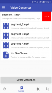 اسکرین شات 2 برنامه Video Converter