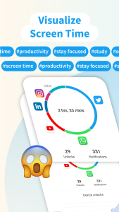 اسکرین شات 1 برنامه ActionDash: Screen Time Helper