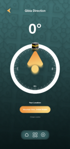 اسکرین شات 3 برنامه Prayer Times, Qibla Finder