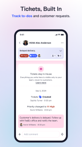 اسکرین شات 4 برنامه Linked Phone Business Number