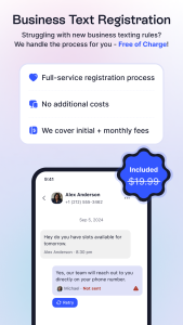 اسکرین شات 8 برنامه Linked Phone Business Number