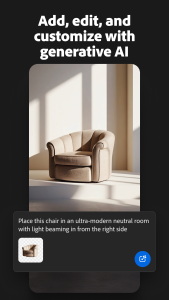 اسکرین شات 4 برنامه Adobe Firefly: AI Generator