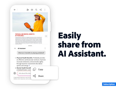 اسکرین شات 2 برنامه Adobe Acrobat Reader: Edit PDF