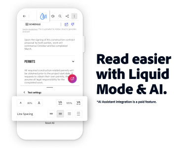 اسکرین شات 7 برنامه Adobe Acrobat Reader: Edit PDF