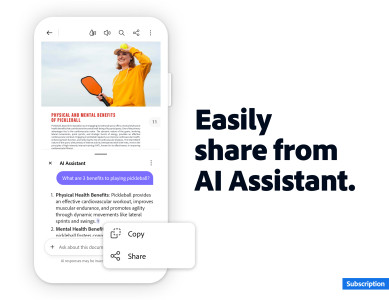 اسکرین شات 2 برنامه Adobe Acrobat Reader: Edit PDF