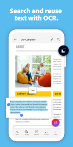 اسکرین شات 5 برنامه Adobe Scan AI PDF Scanner, OCR