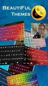 اسکرین شات 3 برنامه Japanese Keyboard with english