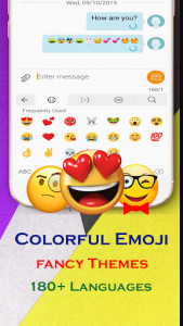 اسکرین شات 2 برنامه Multi Language Keyboard 2020 for All Languages