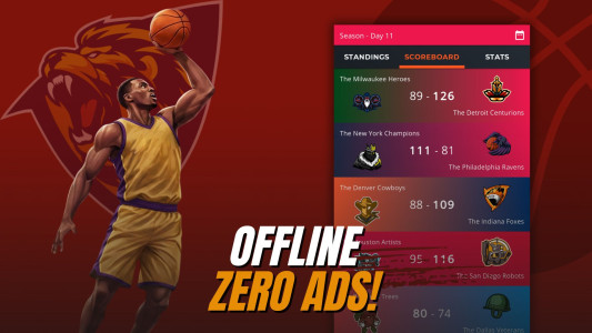 اسکرین شات 7 بازی Basketball Career 26