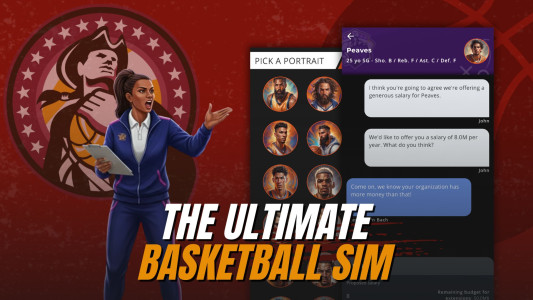 اسکرین شات 6 بازی Astonishing Basketball Manager
