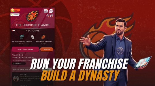 اسکرین شات 1 بازی Astonishing Basketball Manager