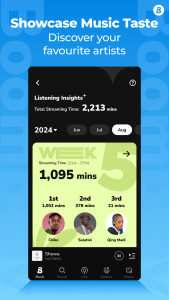 اسکرین شات 6 برنامه Boomplay: Music & Live Stream