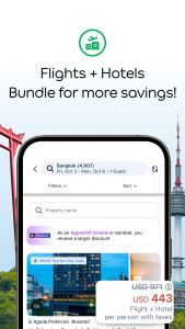 اسکرین شات 5 برنامه Agoda: Cheap Flights & Hotels