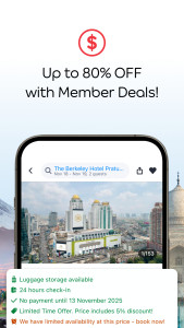 اسکرین شات 3 برنامه Agoda: Cheap Flights & Hotels