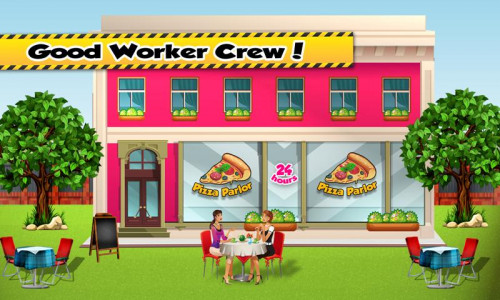 اسکرین شات 6 بازی Pizza Shop Making Girls Games