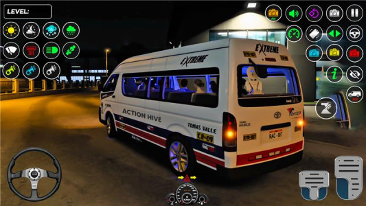 اسکرین شات 3 بازی City Van Simulator Games 3D