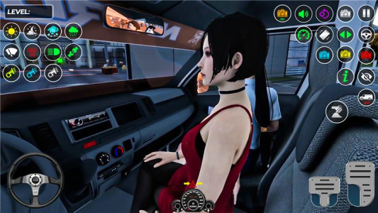 اسکرین شات 2 بازی City Van Simulator Games 3D