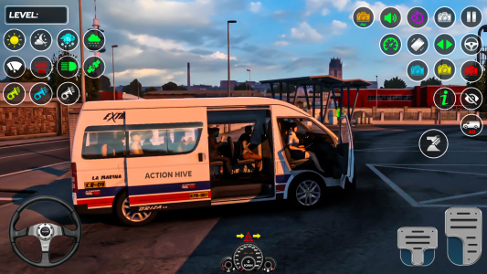 اسکرین شات 4 بازی City Van Simulator Games 3D