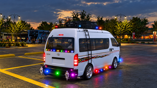 اسکرین شات 5 بازی City Van Simulator Games 3D