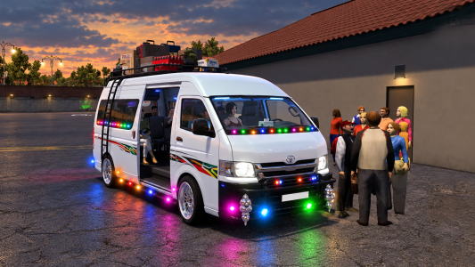 اسکرین شات 1 بازی City Van Simulator Games 3D