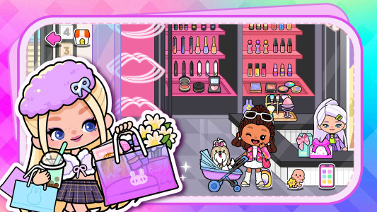 اسکرین شات 8 بازی Aha World: Doll Dress-Up Game