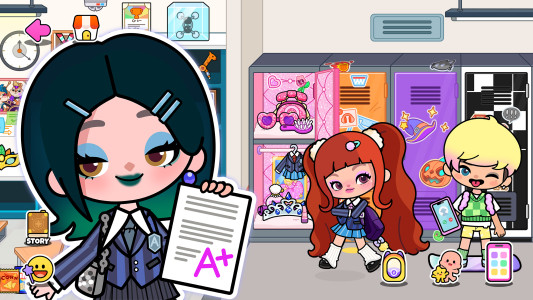 اسکرین شات 7 بازی Aha World: Doll Dress-Up Game