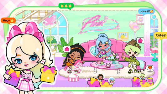 اسکرین شات 1 بازی Aha World: Doll Dress-Up Game