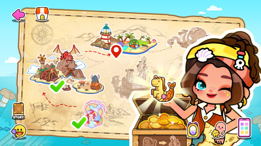 اسکرین شات 8 بازی Aha World: Doll Dress-Up Game