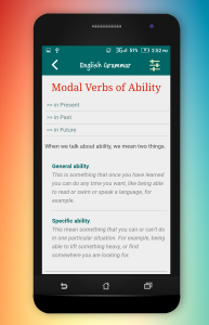 اسکرین شات 3 برنامه English Grammar In Use
