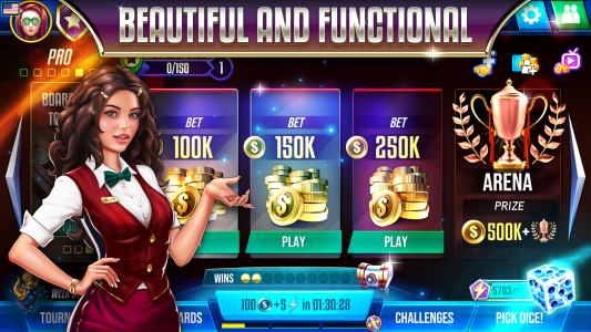 اسکرین شات 6 بازی Backgammon Legends Online