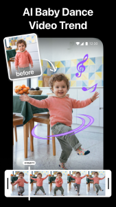 اسکرین شات 1 برنامه AI Photo Video Maker, Enhancer