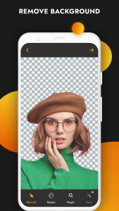 اسکرین شات 2 برنامه Remove Background: BG Changer