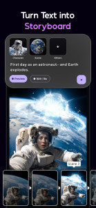 اسکرین شات 1 برنامه Koi AI - AI Video Generator