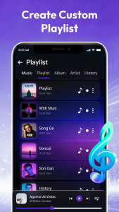 اسکرین شات 6 برنامه Music Player - MP3 Player