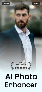 اسکرین شات 1 برنامه AI Photo Enhancer and Upscaler