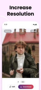 اسکرین شات 3 برنامه AI Photo Enhancer and Upscaler