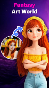 اسکرین شات 2 برنامه MyPhoto: AI Photo Generator