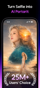 اسکرین شات 1 برنامه AI Mirror: AI Photo & Video