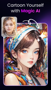 اسکرین شات 2 برنامه Genius Art: Image AI Generator