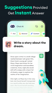 اسکرین شات 2 برنامه Chat AI, My Bot