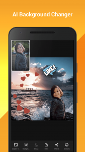 اسکرین شات 2 برنامه Background Changer: AI Cut Pro