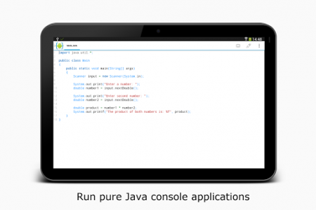 اسکرین شات 6 برنامه AIDE- IDE for Android Java C++