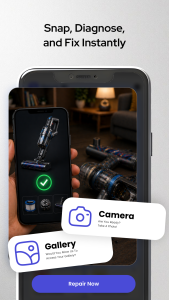 اسکرین شات 2 برنامه Repair Coach AI:Easy Fix Guide