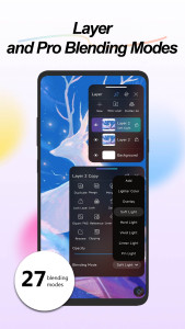 اسکرین شات 2 برنامه HiPaint: Sketch, Draw & Paint