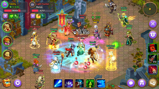 اسکرین شات 5 بازی Skylore－fantasy MMORPG